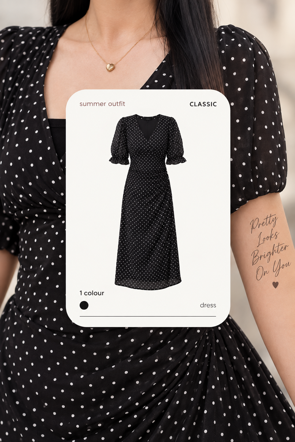 Polka dot dress