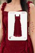 Bodycon red dress