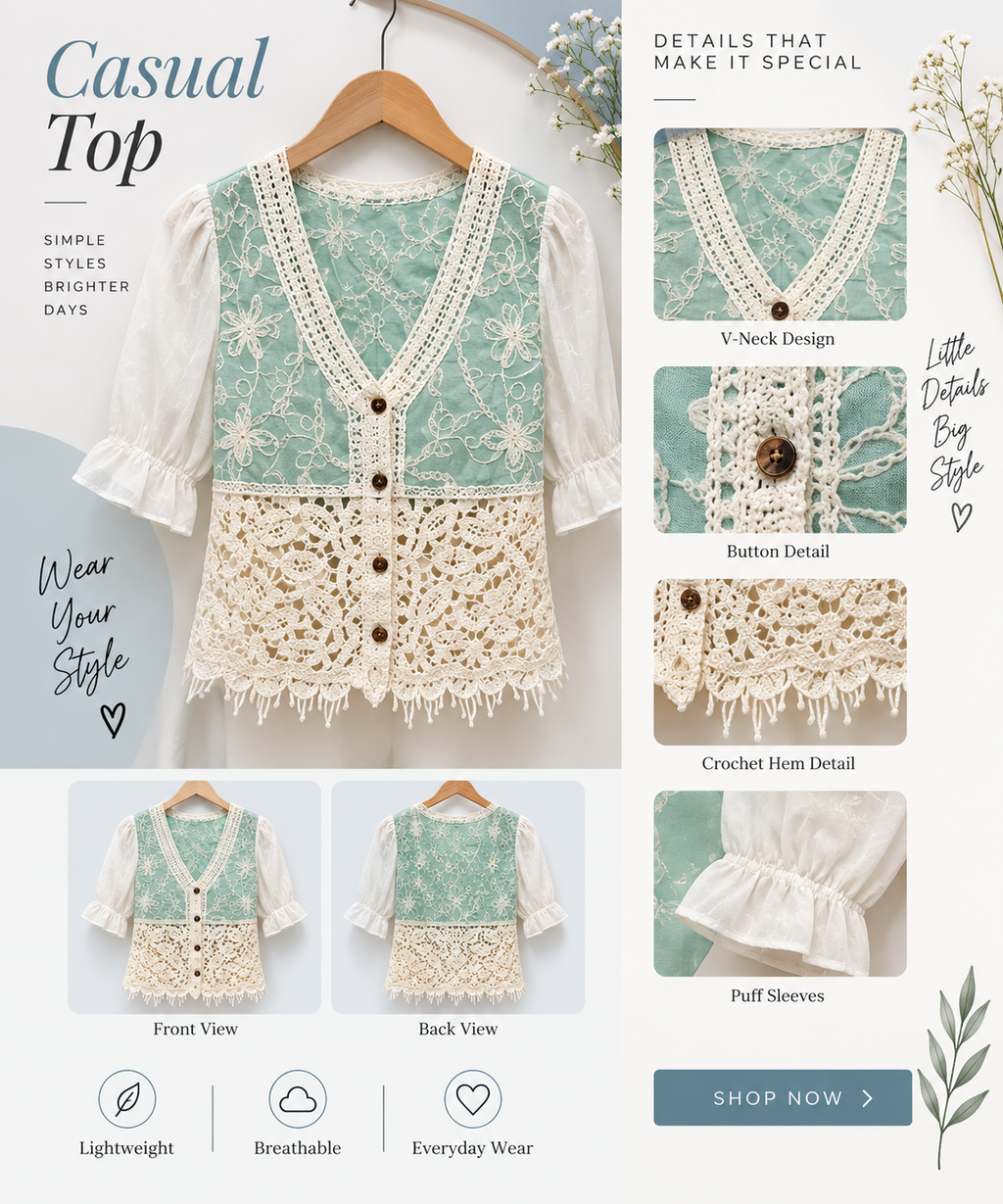 Crochet top
